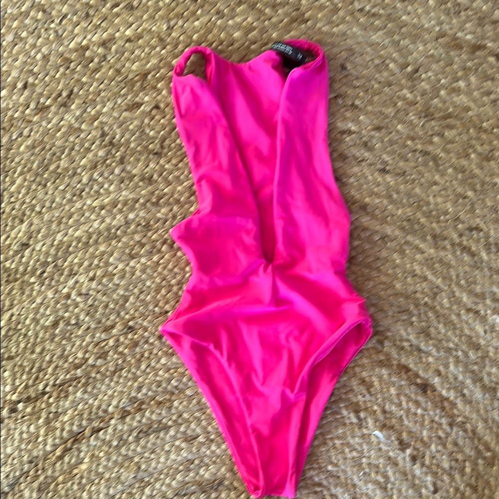 Vibrant Pink Swimsuit
